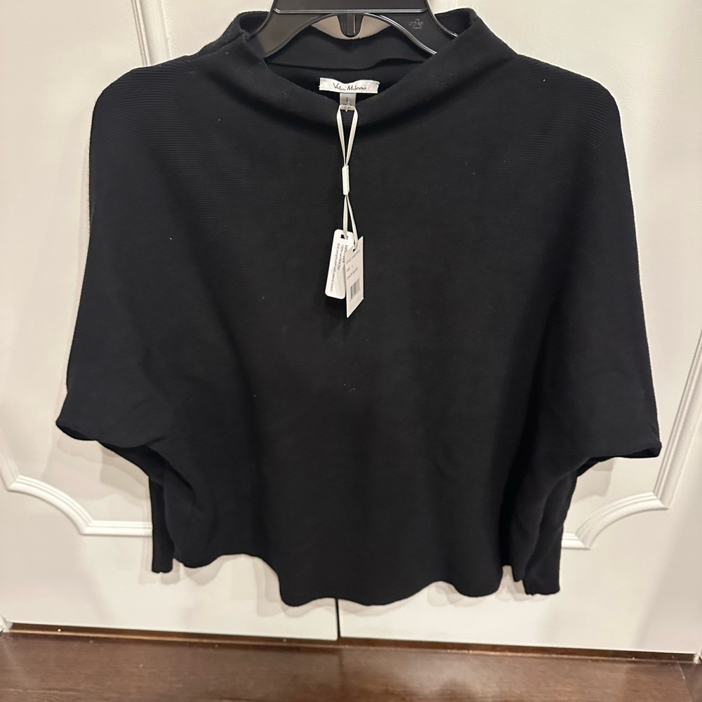 Black Vila Milano long sleeve sweater NWT Large